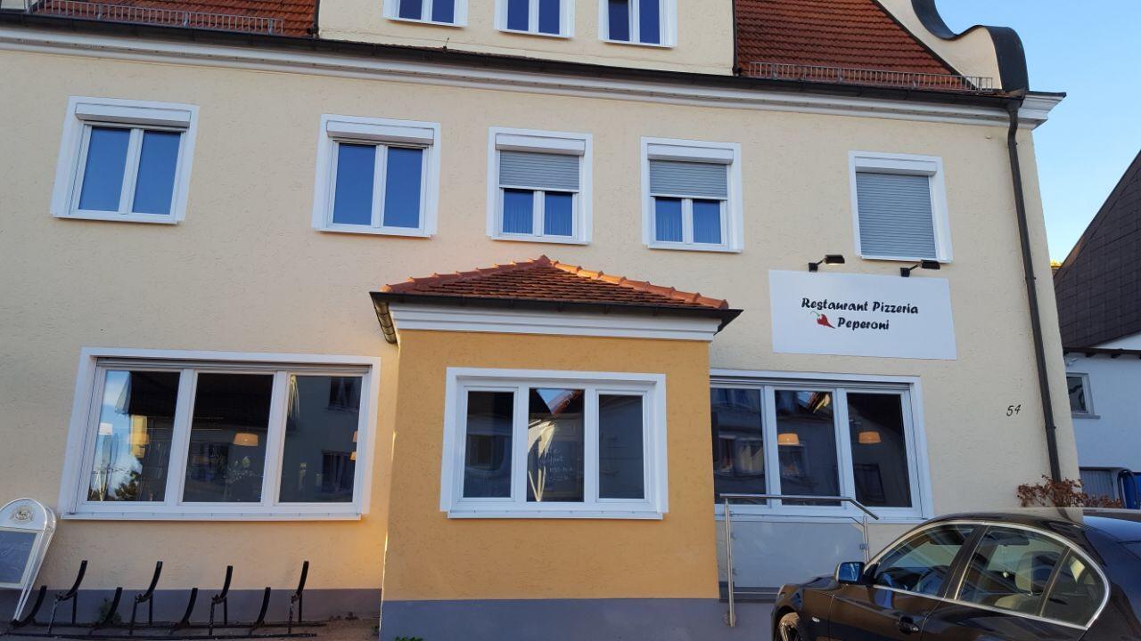 Gaststaette Peperoni Hotell Biberach an der Riß Eksteriør bilde